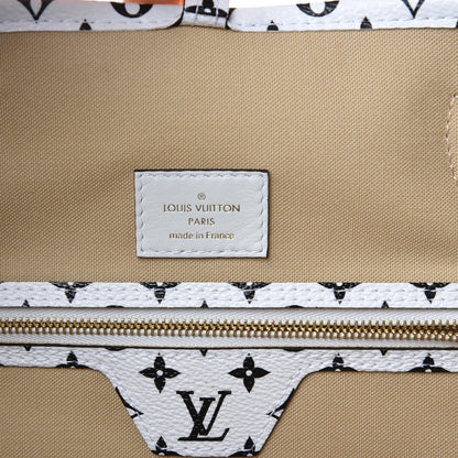 Louis Vuitton Monogram Giant Neverfull MM Kaki 7 of 8