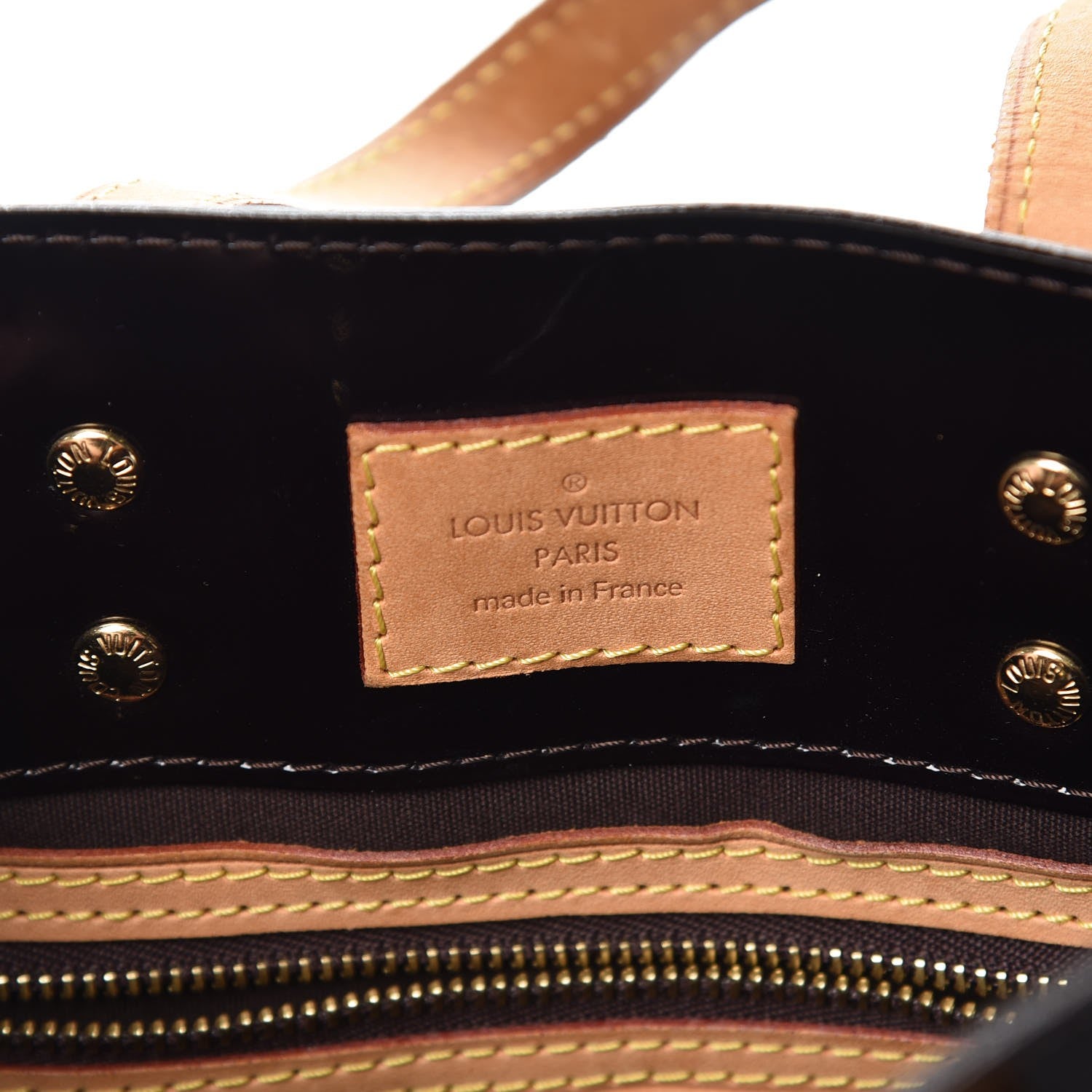 Louis Vuitton Vernis Reade PM Amarante 6 of 12