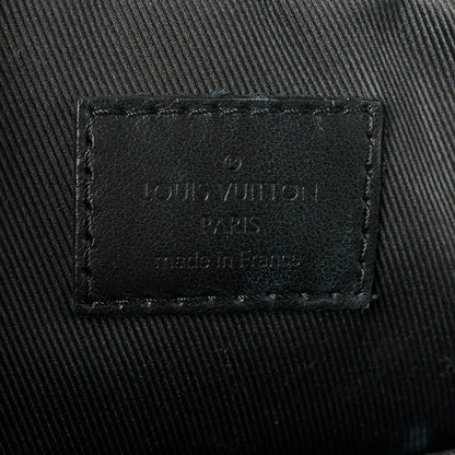 Louis Vuitton Calfskin Monogram Shadow Duo Messenger Black 6 of 12