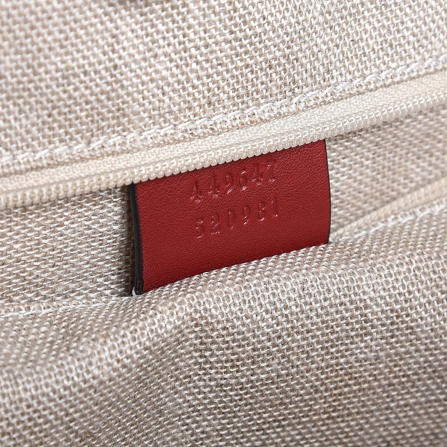 Microguccissima Medium Joy Tote Red