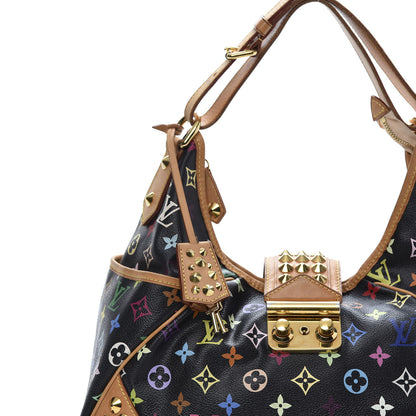 Louis Vuitton Monogram Multicolor Chrissie Black 11 of 14