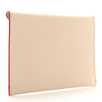Louis Vuitton Epi Medium Kirigami Pochette Insert Ivory Scarlet 3 of 5