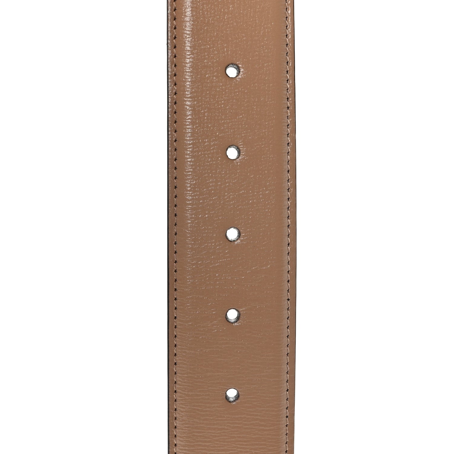 Gucci Azalea Calfskin Enamel Monochrome Double G 40mm Belt 75 30 Camelia 5 of 5