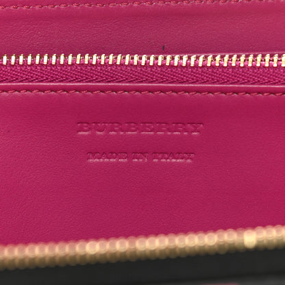 Burberry Calfskin Floral Print Zip Around Wallet 6 of 13