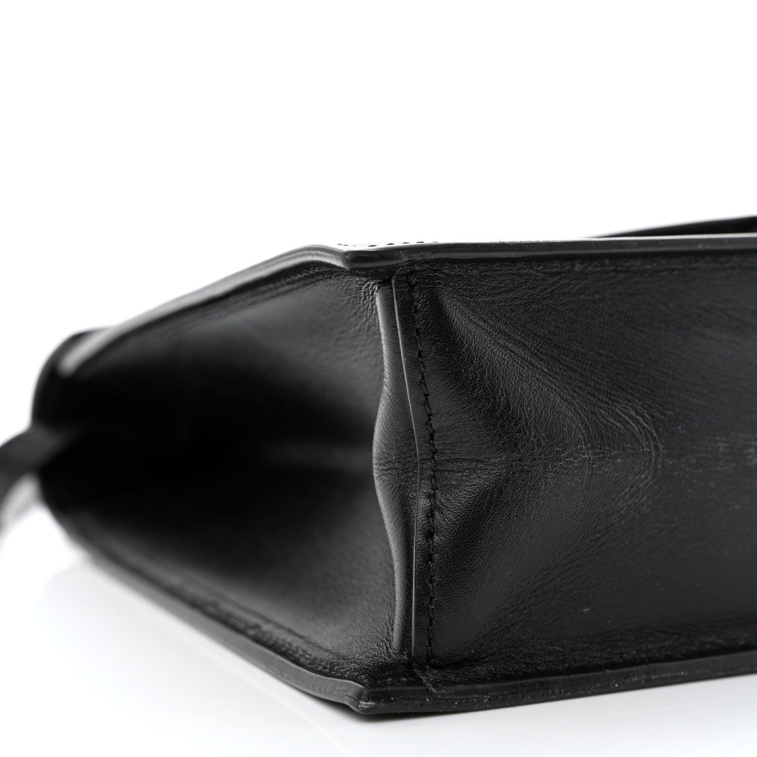 Celine Smooth Calfskin Edwige Shoulder Bag Black 9 of 13