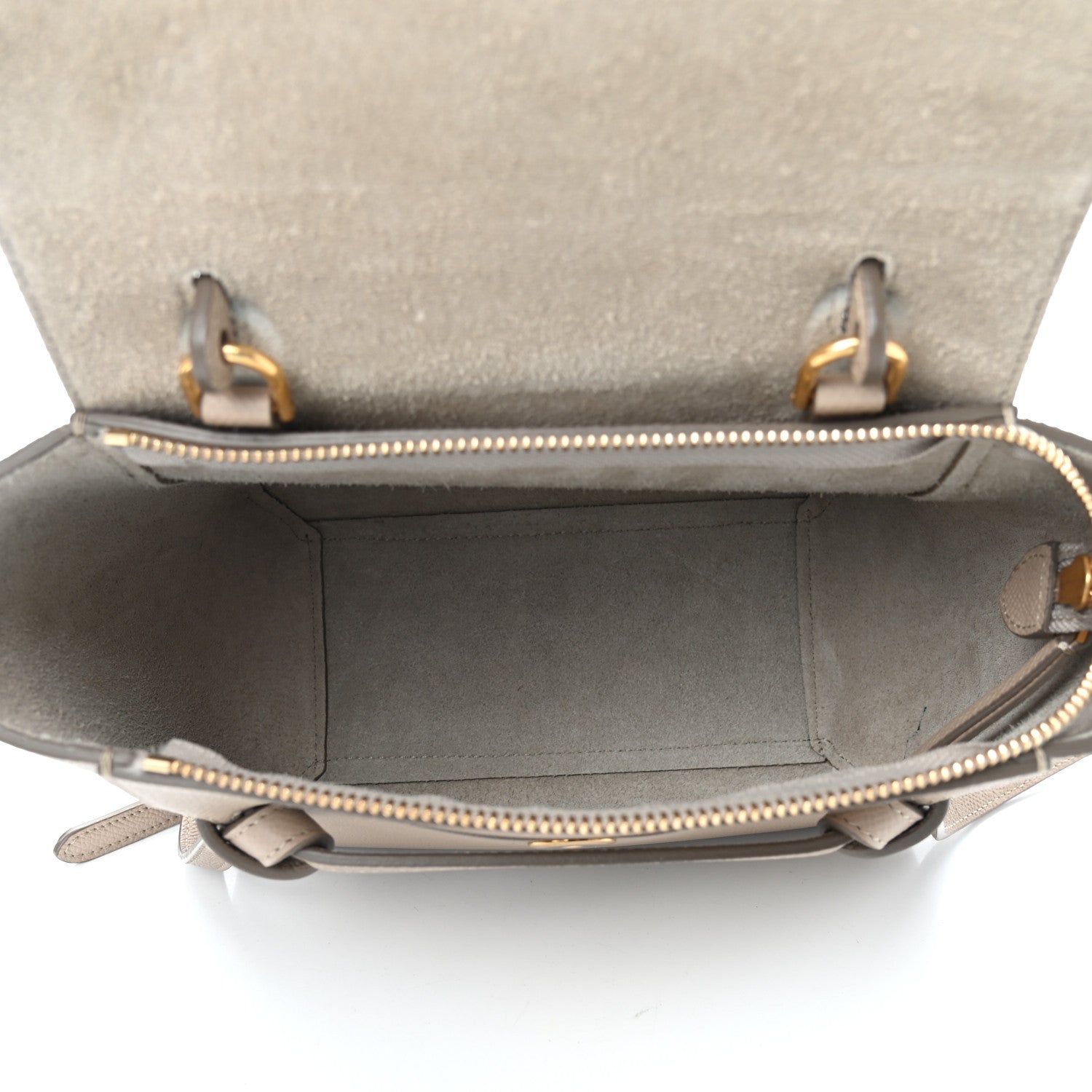 Celine Grained Calfskin Nano Belt Bag Light Taupe 5 of 11