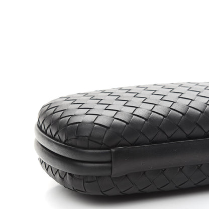 Bottega Veneta Nappa Intrecciato Chain Knot Clutch Black 4 of 7