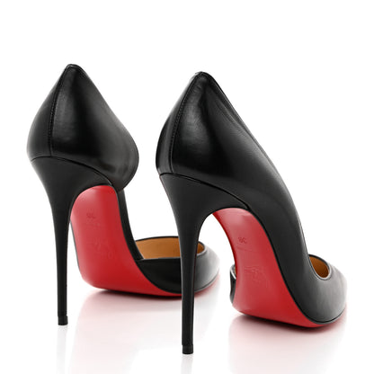 Christian Louboutin Shiny Nappa Iriza 100 Pumps 39 Black 4 of 9