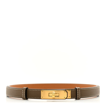 Hermes Epsom Kelly Belt Etoupe 1 of 4