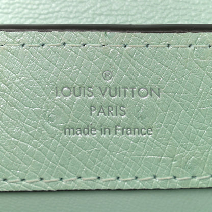 Louis Vuitton Iridescent Ostrich Capucines Mini Vert d’Eau 6 of 13