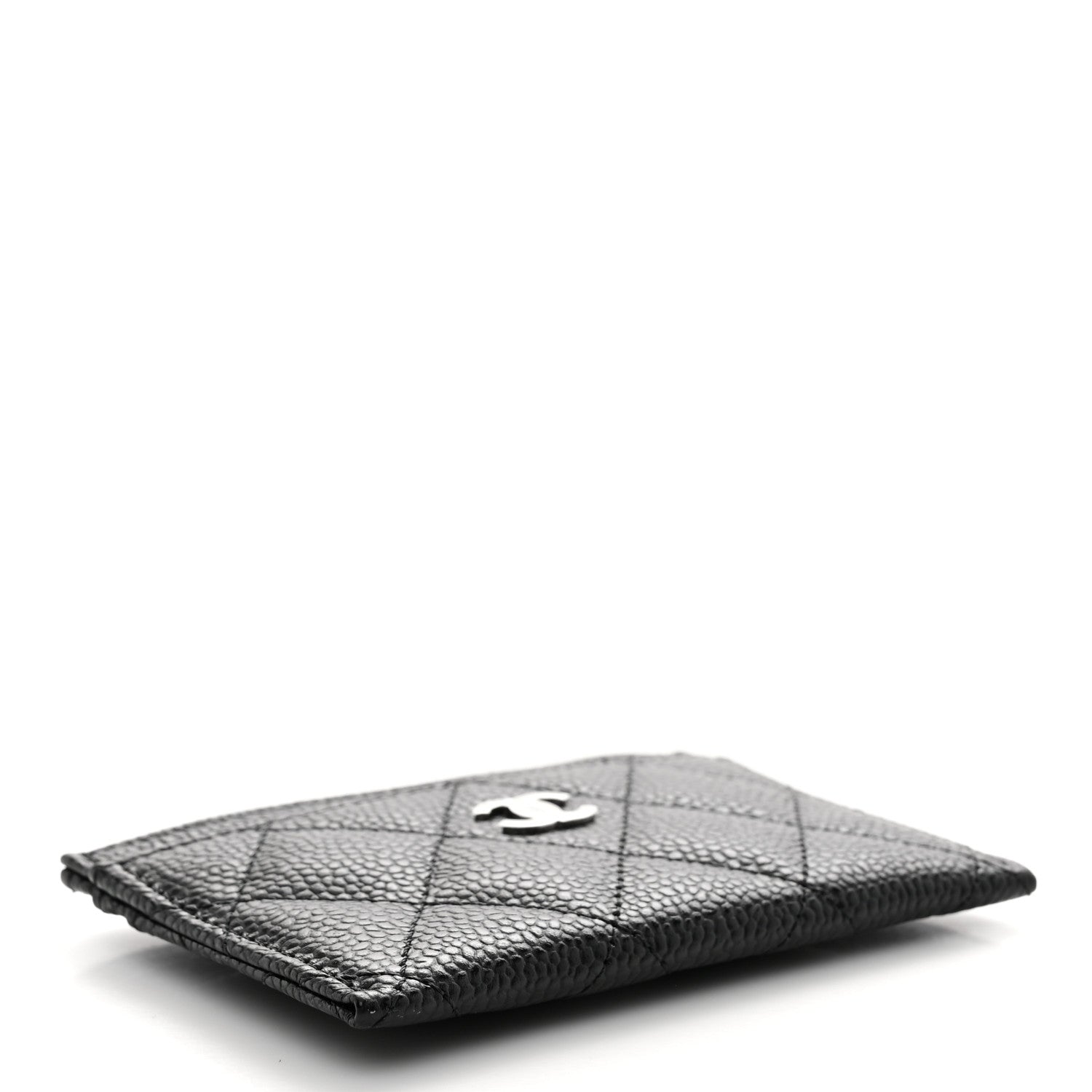 Chanel Caviar Quilted Card Holder Black 4 of 8