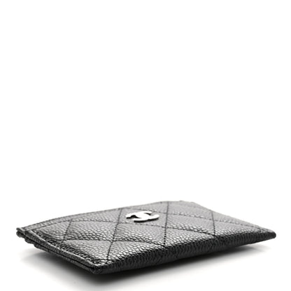 Chanel Caviar Quilted Card Holder Black 4 of 8