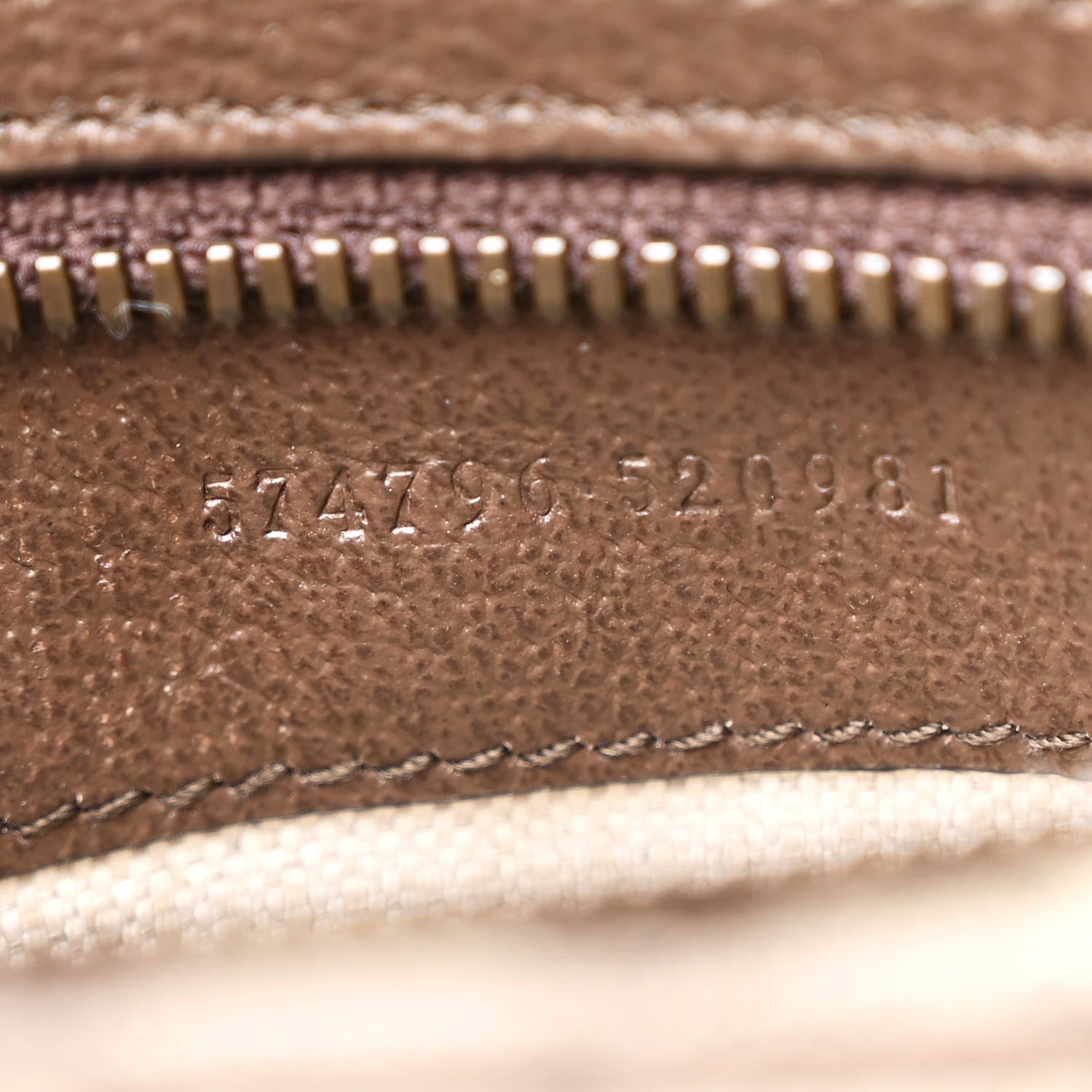 Gucci Soft GG Supreme Monogram Medium Ophidia Belt Bag Dark Brown 7 of 11