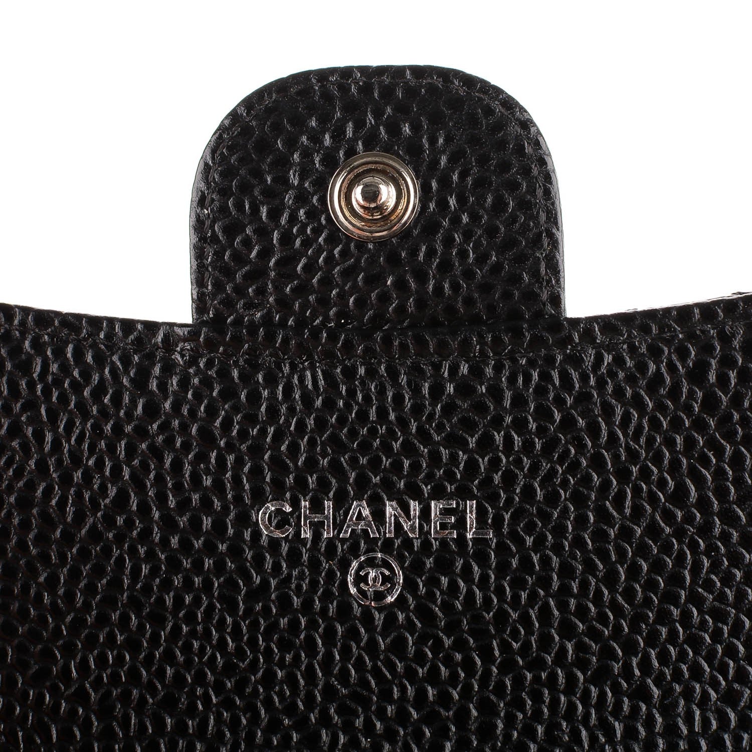 Chanel Caviar Quilted Flap Card Holder Black 6 of 8