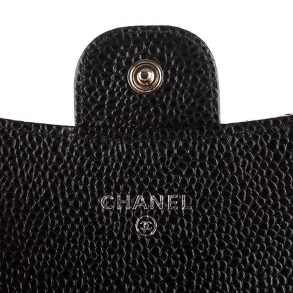 Chanel Caviar Quilted Flap Card Holder Black 6 of 8