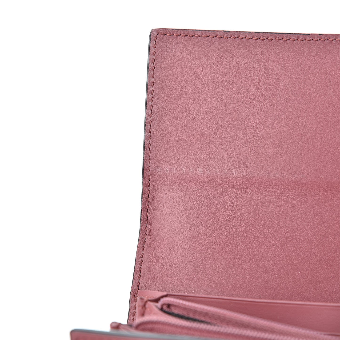 GG Supreme Monogram Blooms Continental Wallet Beige Multicolor Dry Rose