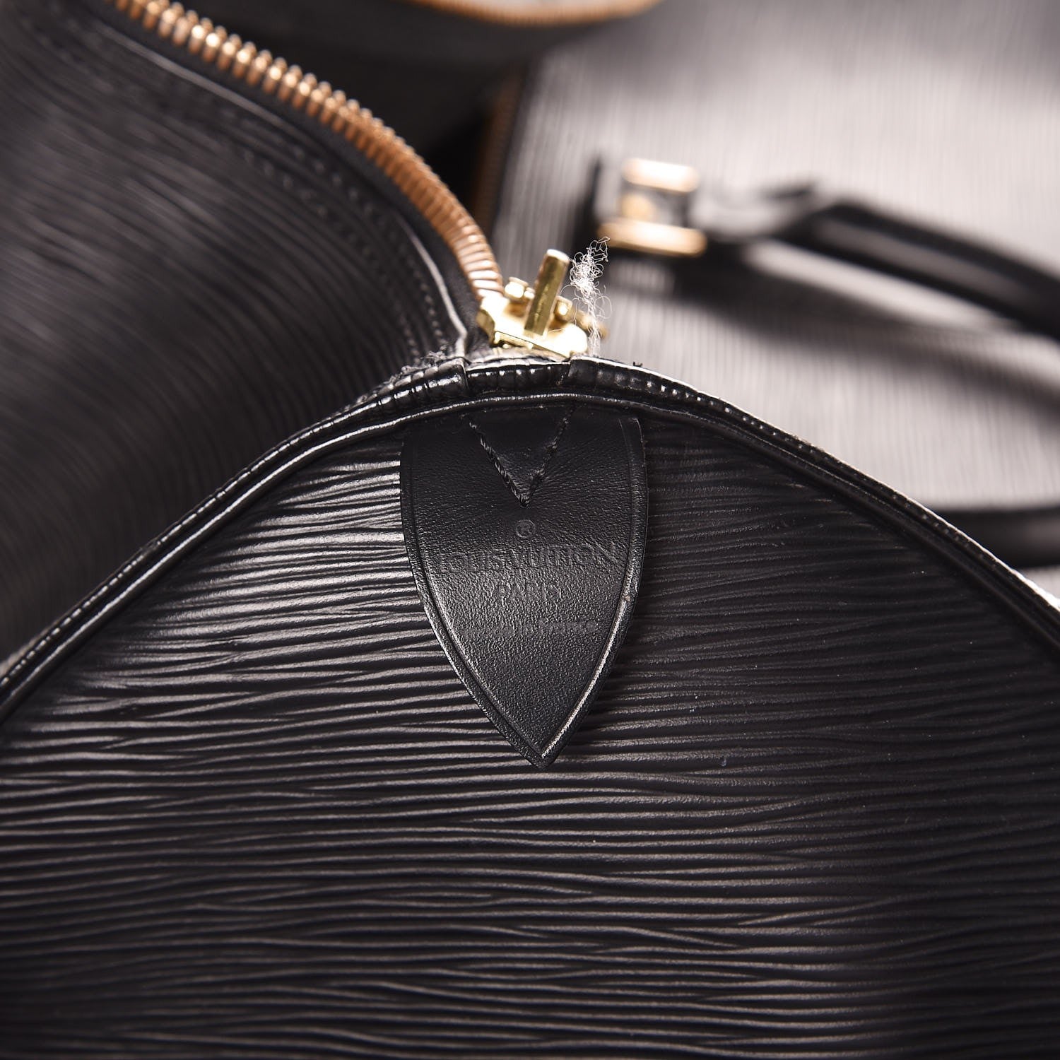 Louis Vuitton Epi Keepall 55 Black 7 of 15