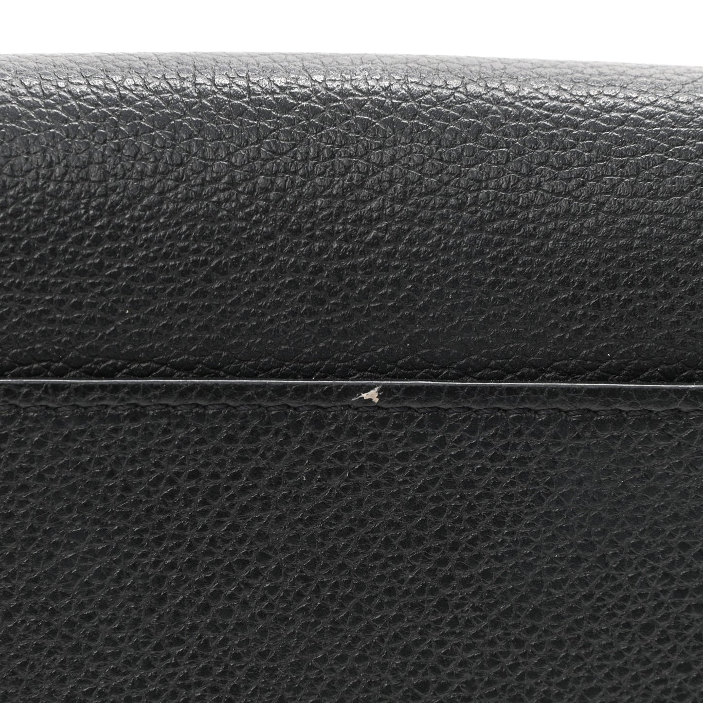 Soft Calfskin My Lockme Chain Pochette Black