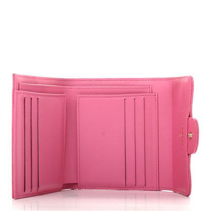 Chanel Caviar Quilted Compact Flap Wallet Pink 5 of 8