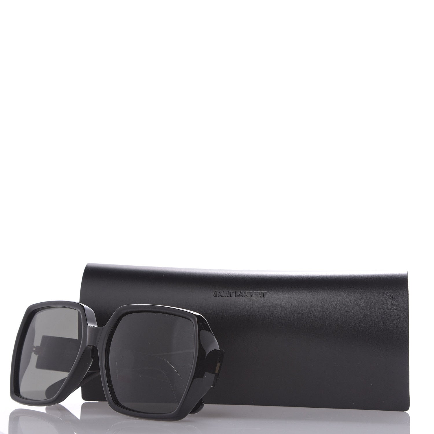 Saint Laurent SL M2 Sunglasses Black 8 of 8