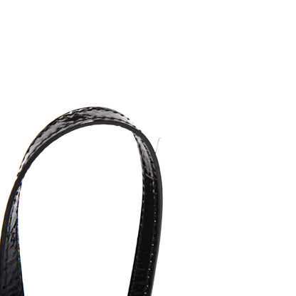 Alexander McQueen Patent Mini Heroine Black 10 of 11
