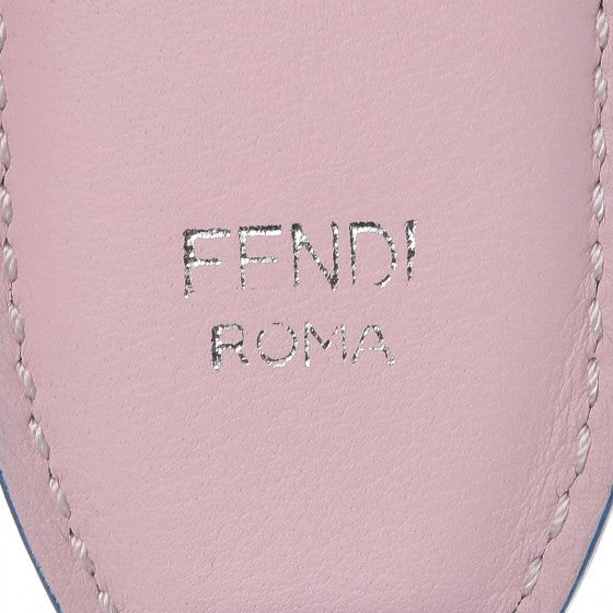 Fendi Vitello Dolce Plexiglass Bi-Color Studded Strap You Carbone Peonia Multicolor 3 of 4