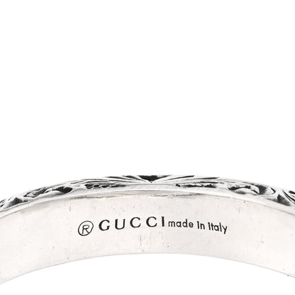 Gucci Sterling Silver GG Marmont Key Motif Ring 55 7.25 4 of 4