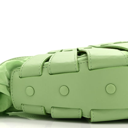 Bottega Veneta French Calfskin Small Shell Pistachio 9 of 10