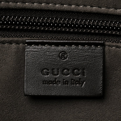Gucci GG Supreme Monogram Medium Zippered Tote Dark Brown 6 of 9