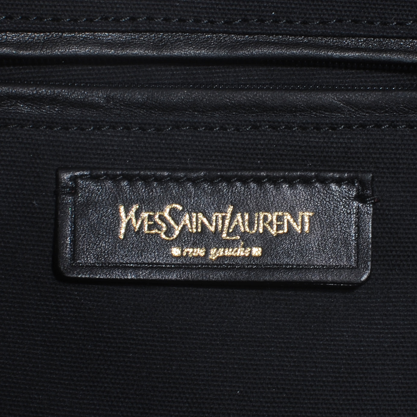 Leather Large Downtown Tote Black