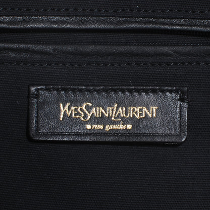 Saint Laurent Leather Large Downtown Tote Black 6 of 7