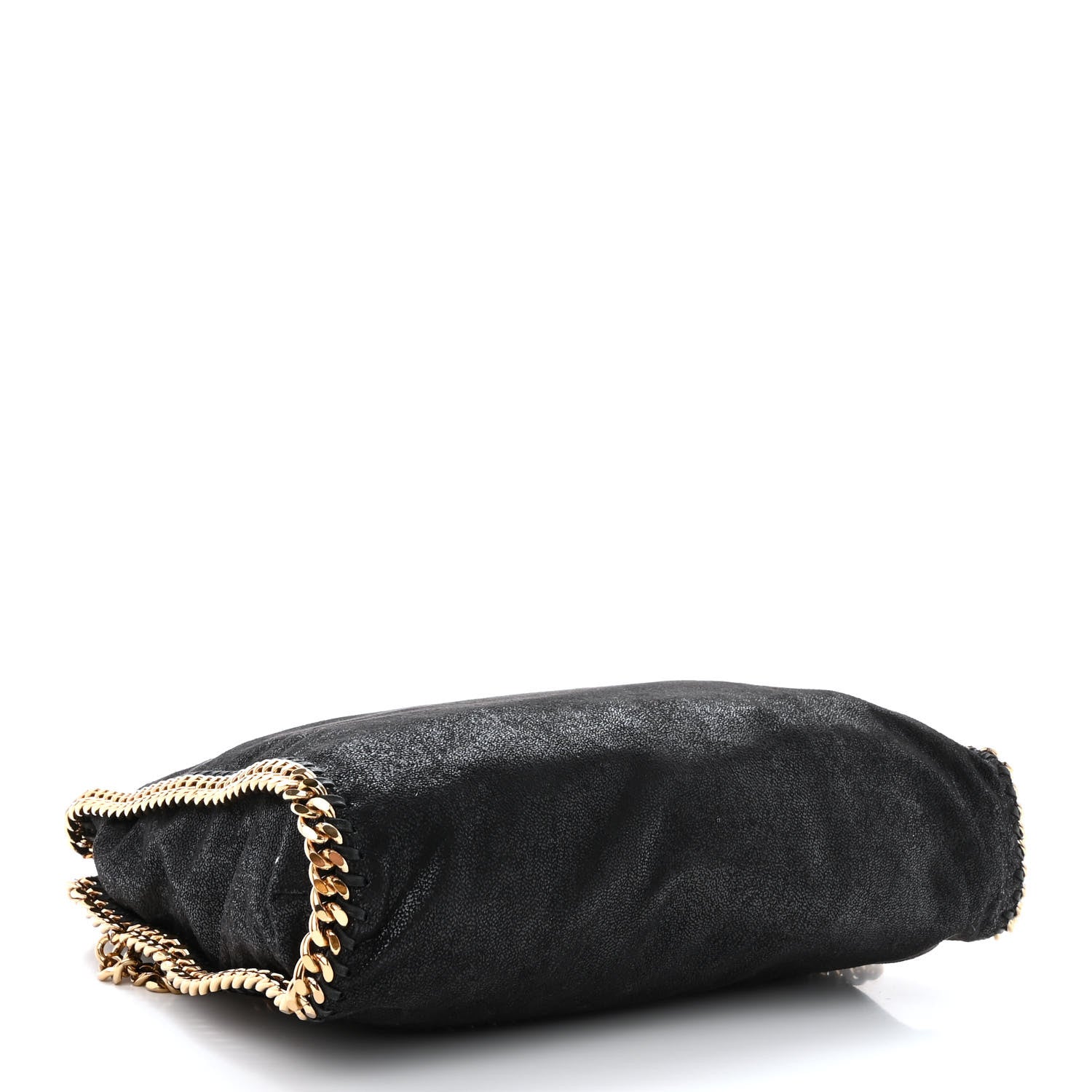 Stella McCartney Shaggy Deer Falabella Fold Over Tote Black 4 of 10