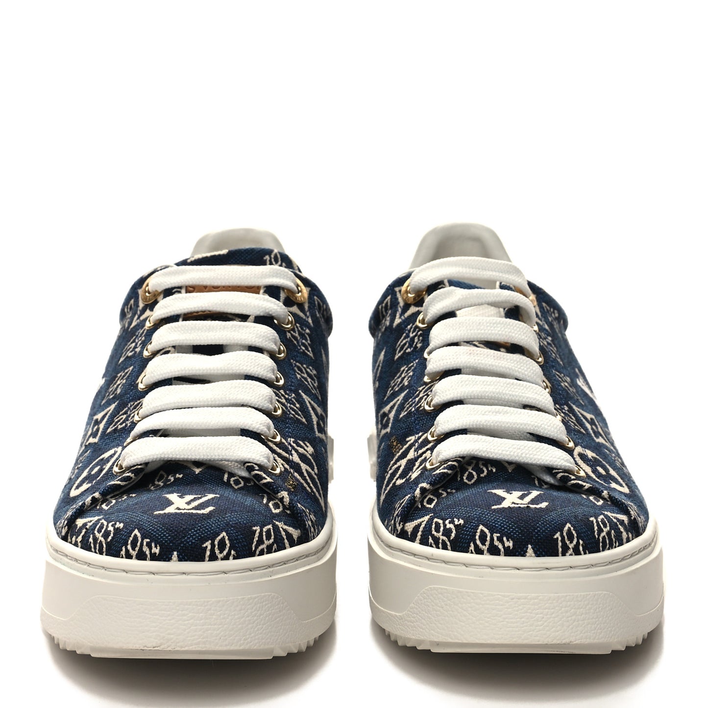 Jacquard Since 1854 Time Out Sneakers 38.5 Blue