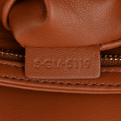 Celine Calfskin Triomphe Canvas Teen Triomphe Bag Tan 7 of 13