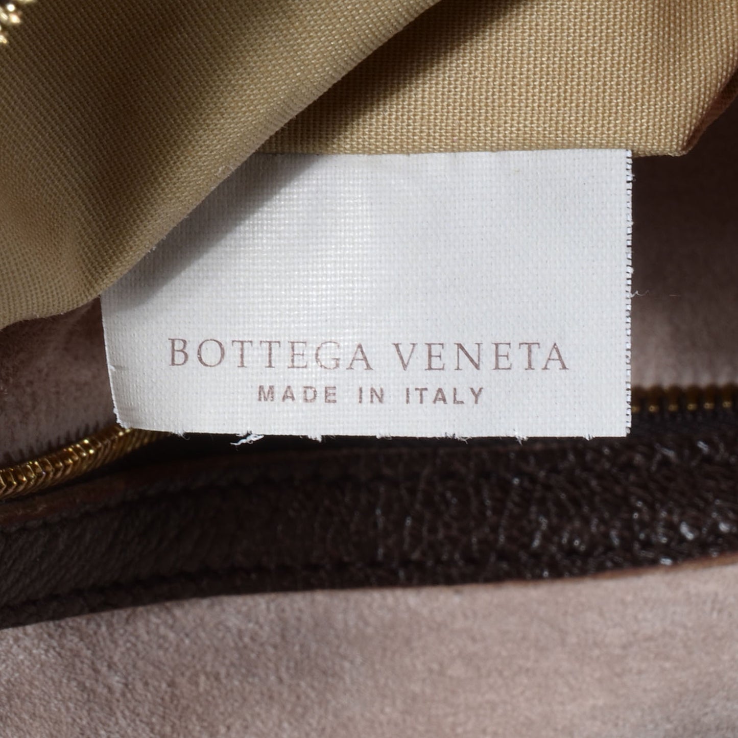 Nappa Intrecciato Bowler Ebano