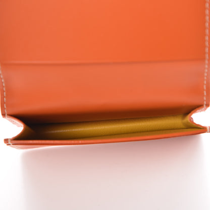 Goyard Goyardine Business Card Holder Orange 7 of 9