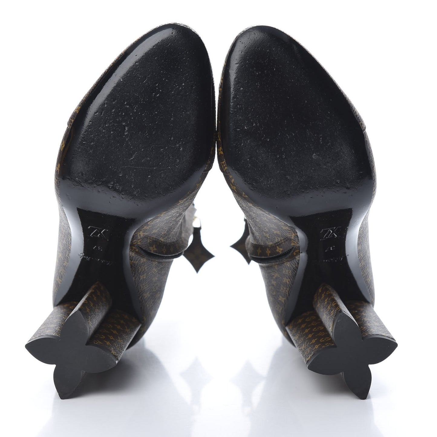 Nano Monogram Silhouette Ankle Boots 37