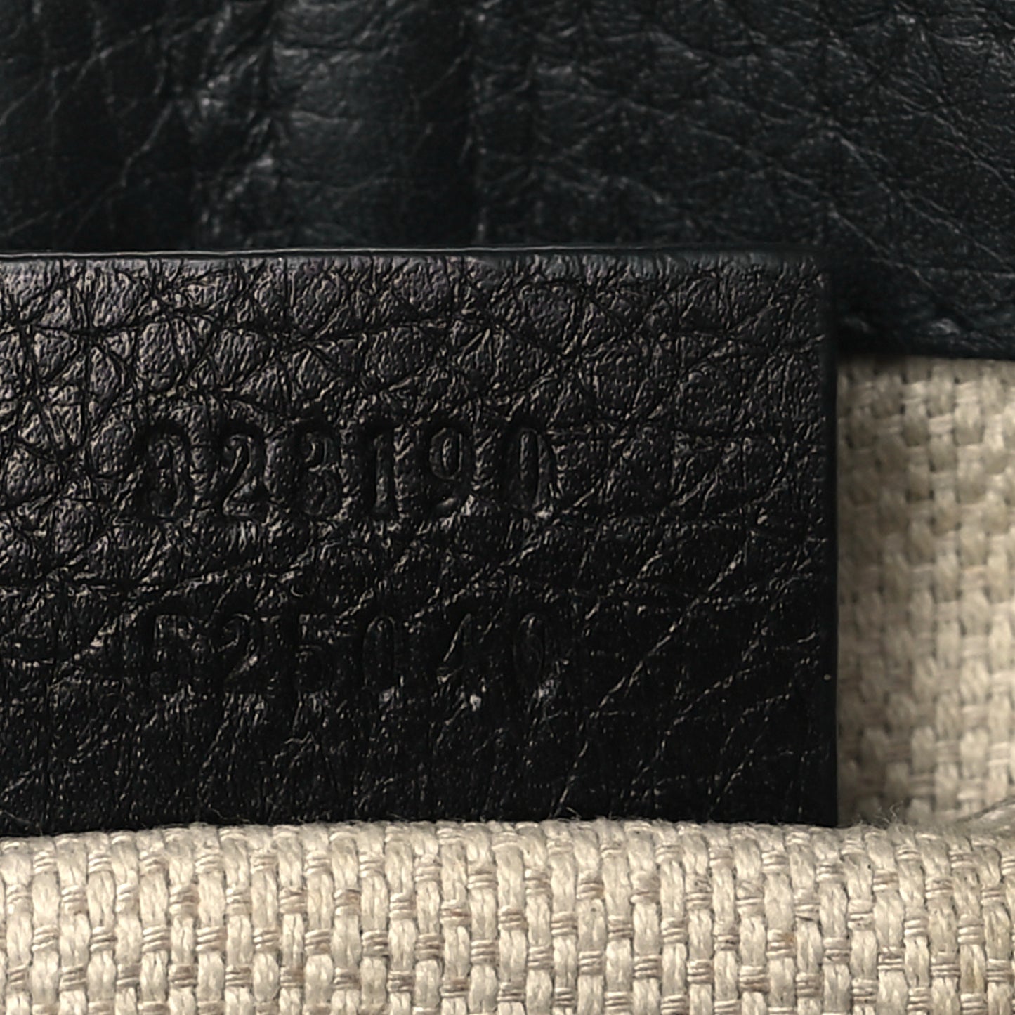 Pebbled Calfskin Small Soho Flap Crossbody Black