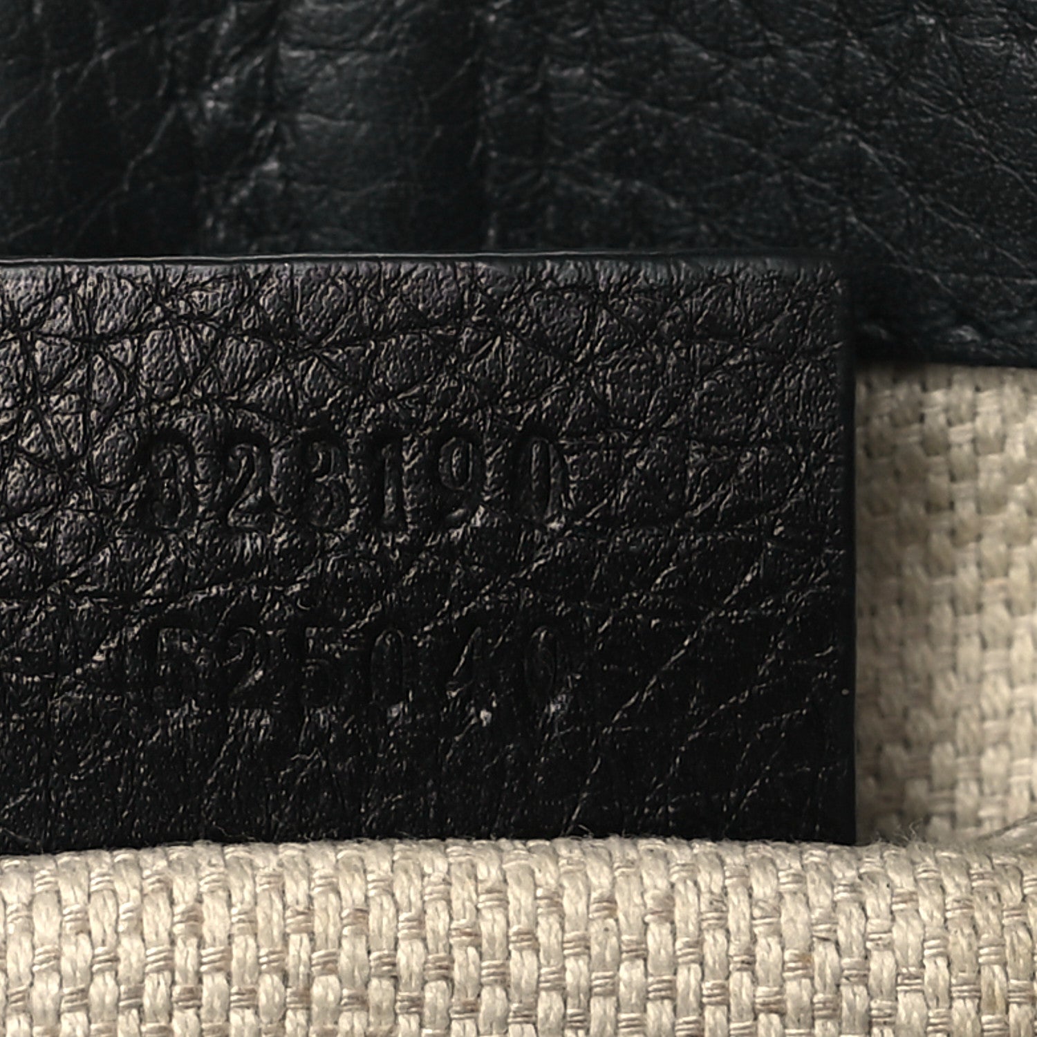 Gucci Pebbled Calfskin Small Soho Flap Crossbody Black 7 of 10