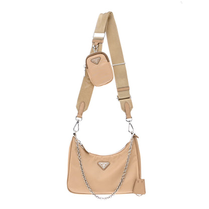Prada Nylon Re-Edition 2005 Shoulder Bag Deserto 1 of 14