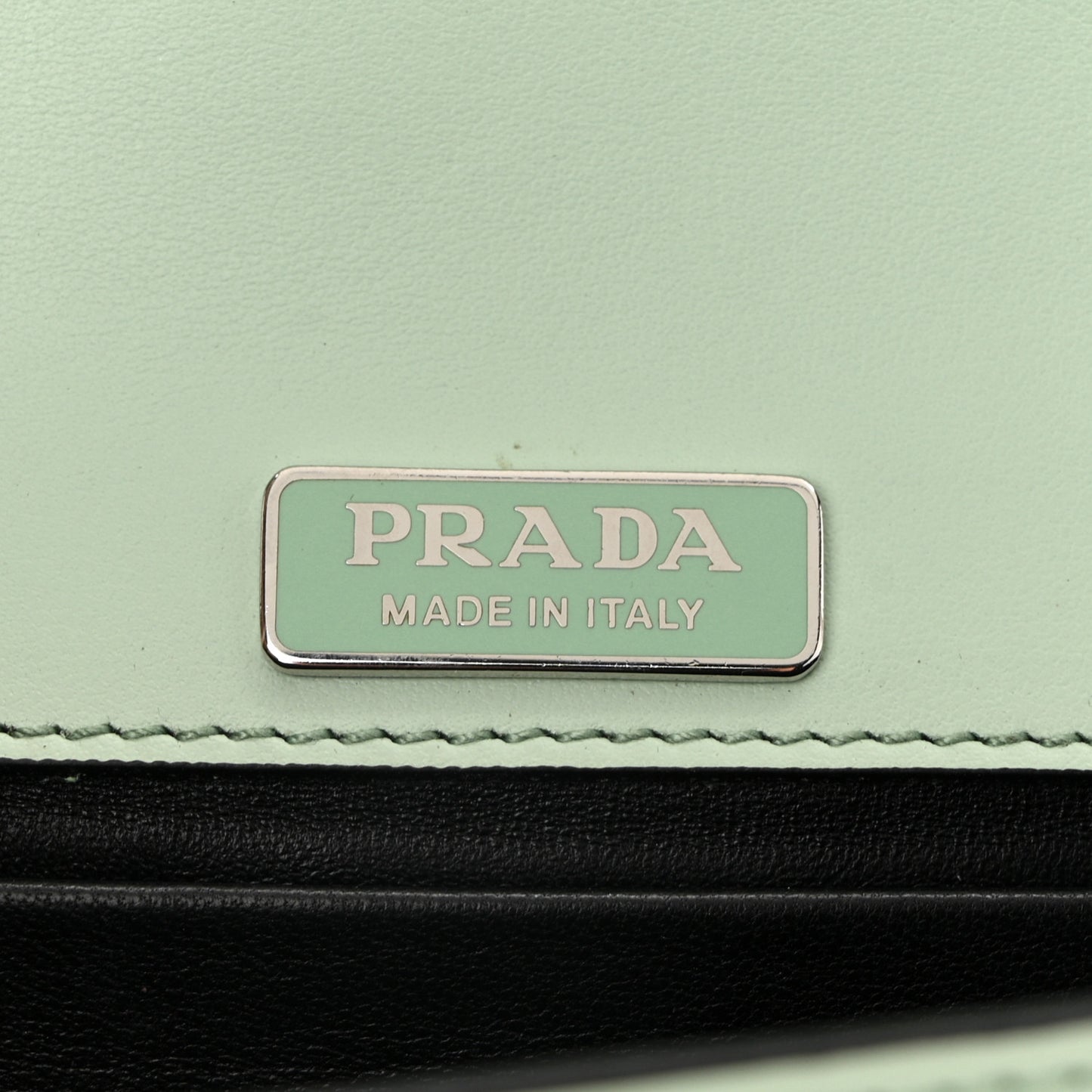 Spazzolato Soft Calfskin Cahier Bag Acqua