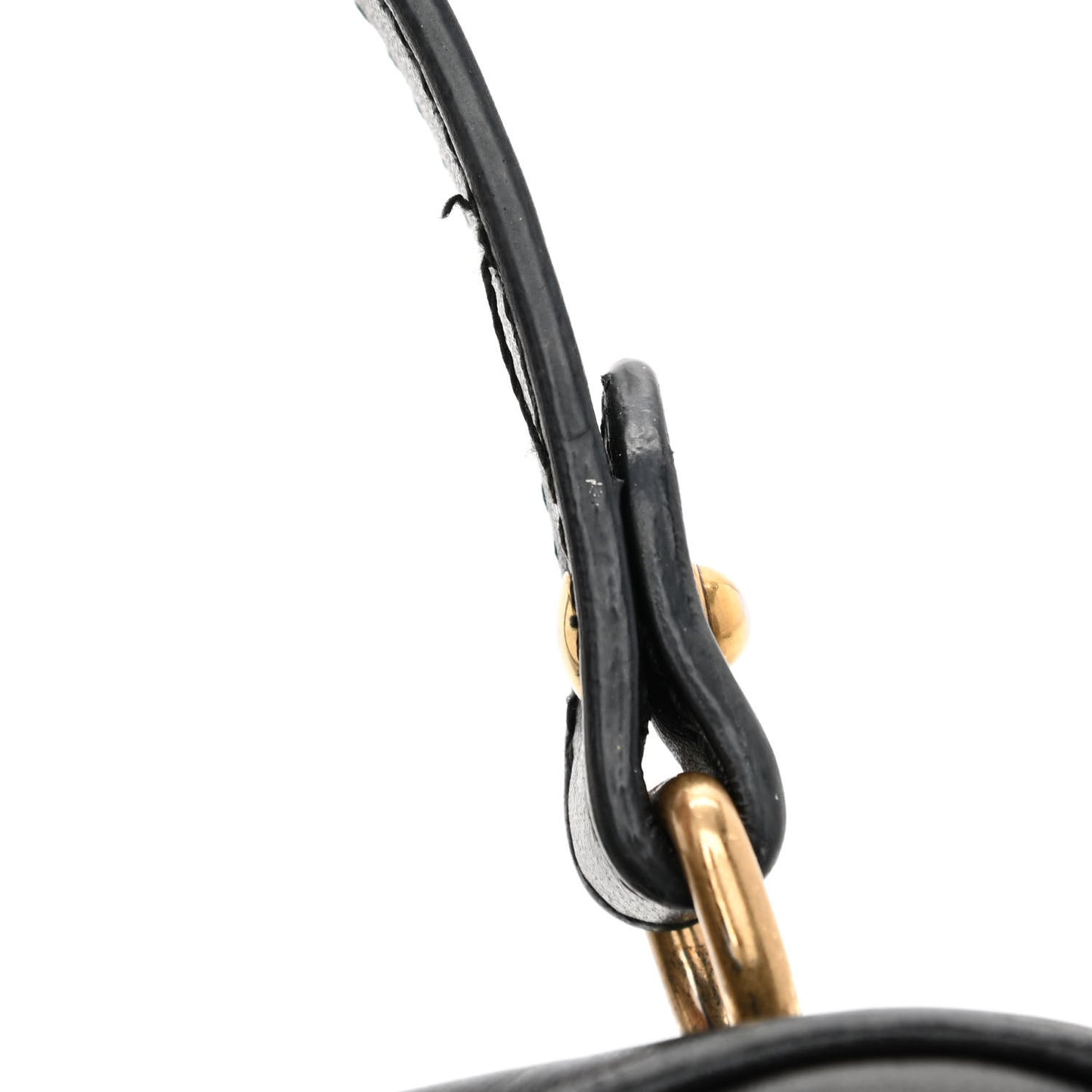 Calfskin Matelasse Mini GG Marmont Chain Shoulder Bag Black