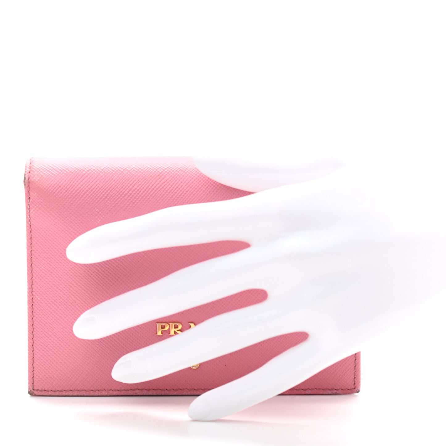 Saffiano Metal Bi-Fold Wallet Petalo