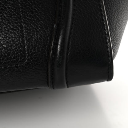 Celine Drummed Calfskin Mini Luggage Black 12 of 14