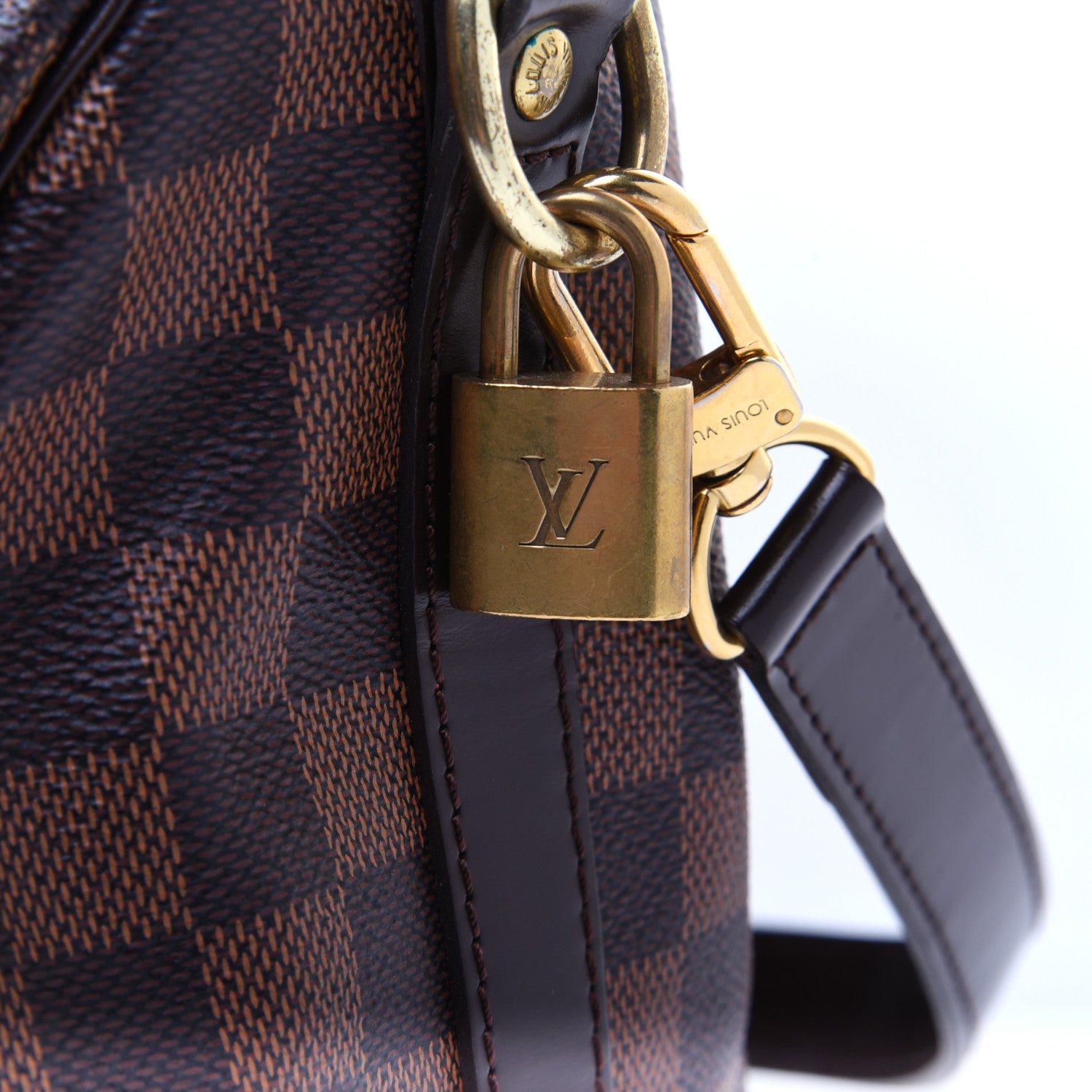 Louis Vuitton Damier Ebene Speedy Bandouliere 25 8 of 10