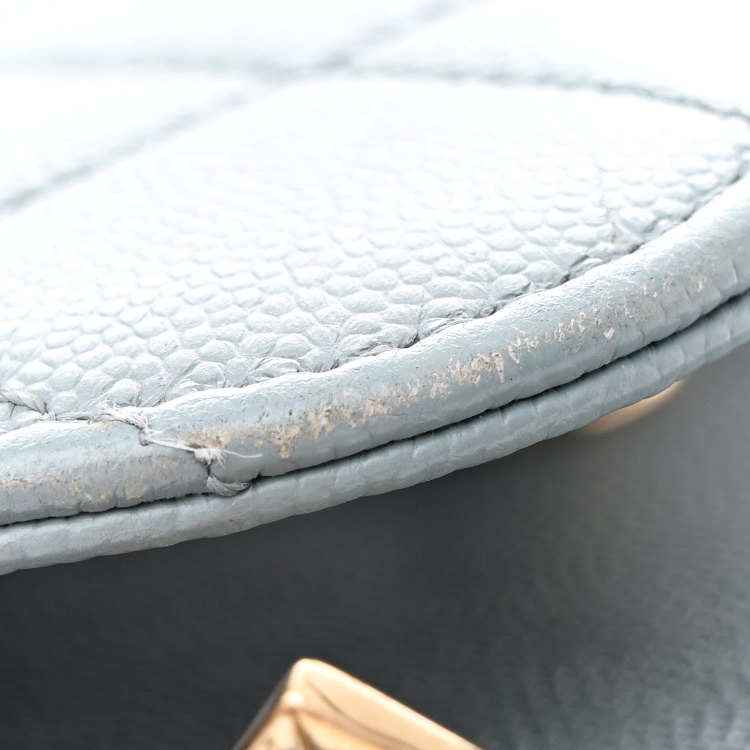 Chanel Caviar Quilted Small Business Affinity Flap Blue 16 of 23