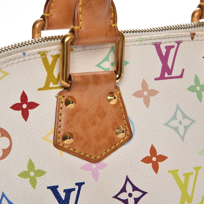 Louis Vuitton Monogram Multicolor Alma White 10 of 13