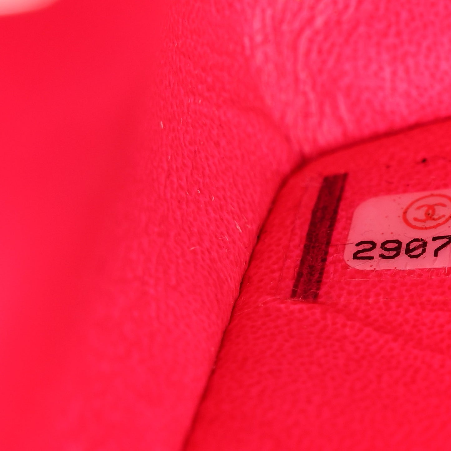 Goatskin Quilted 2.55 Reissue Mini Flap Fluorescent Pink