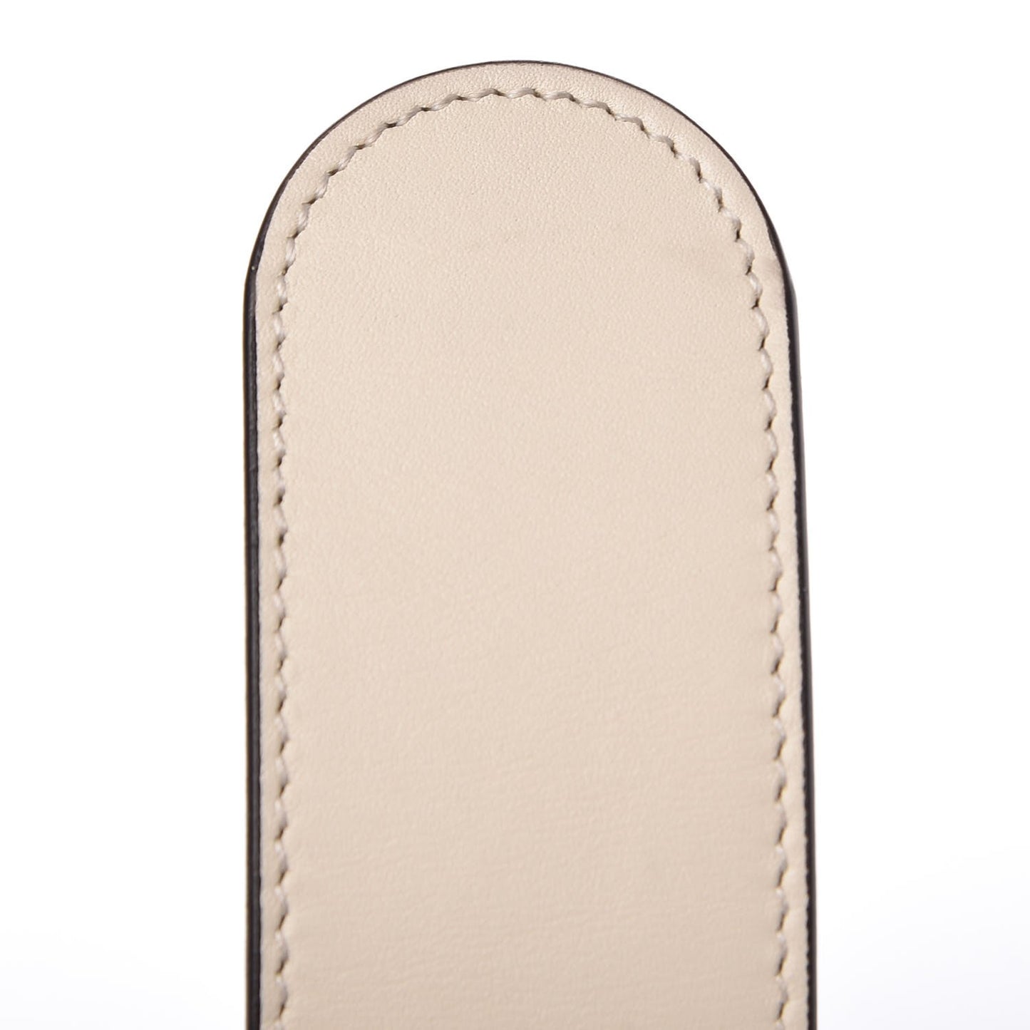 Calfskin Double G 40mm Belt 65 26 Mystic White