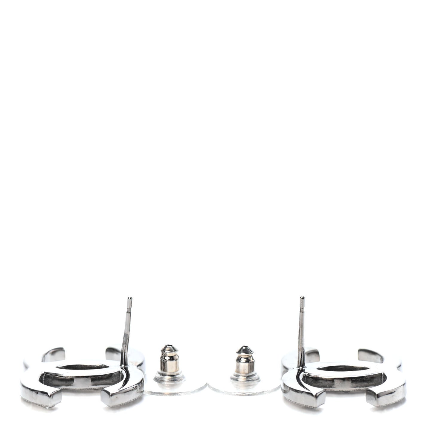 Baguette Crystal Pearl CC Bright Young Things Earrings Ruthenium